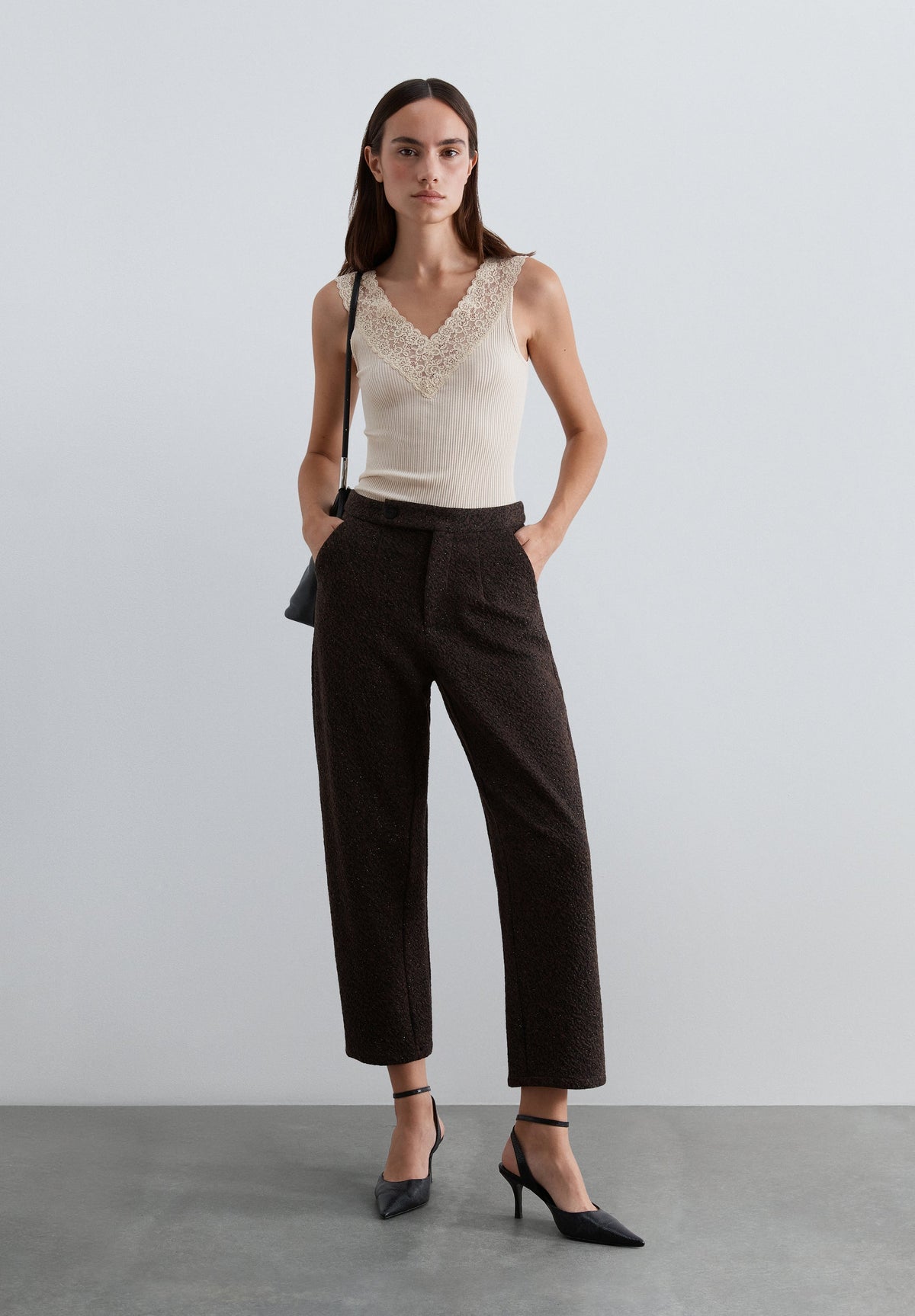 SCKNITTY LUREX PANT