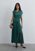 MIDI SKIRT WITH RHINESTONES