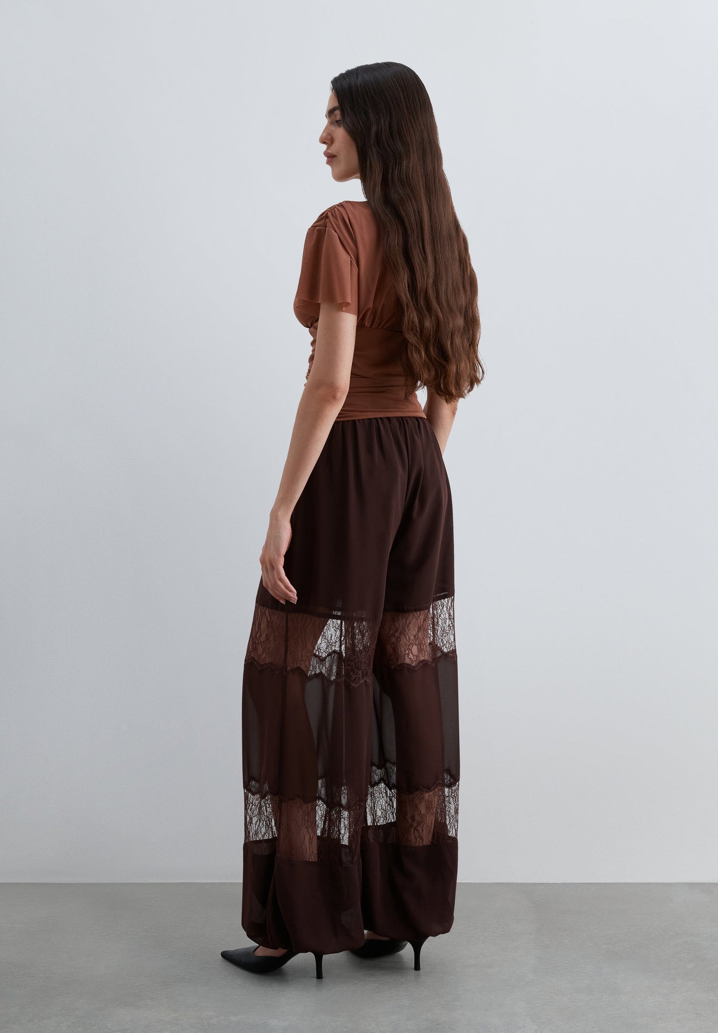 SCLACE HAREM PANT