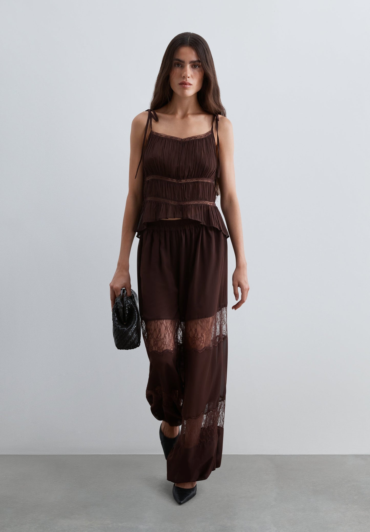 SCLACE HAREM PANT