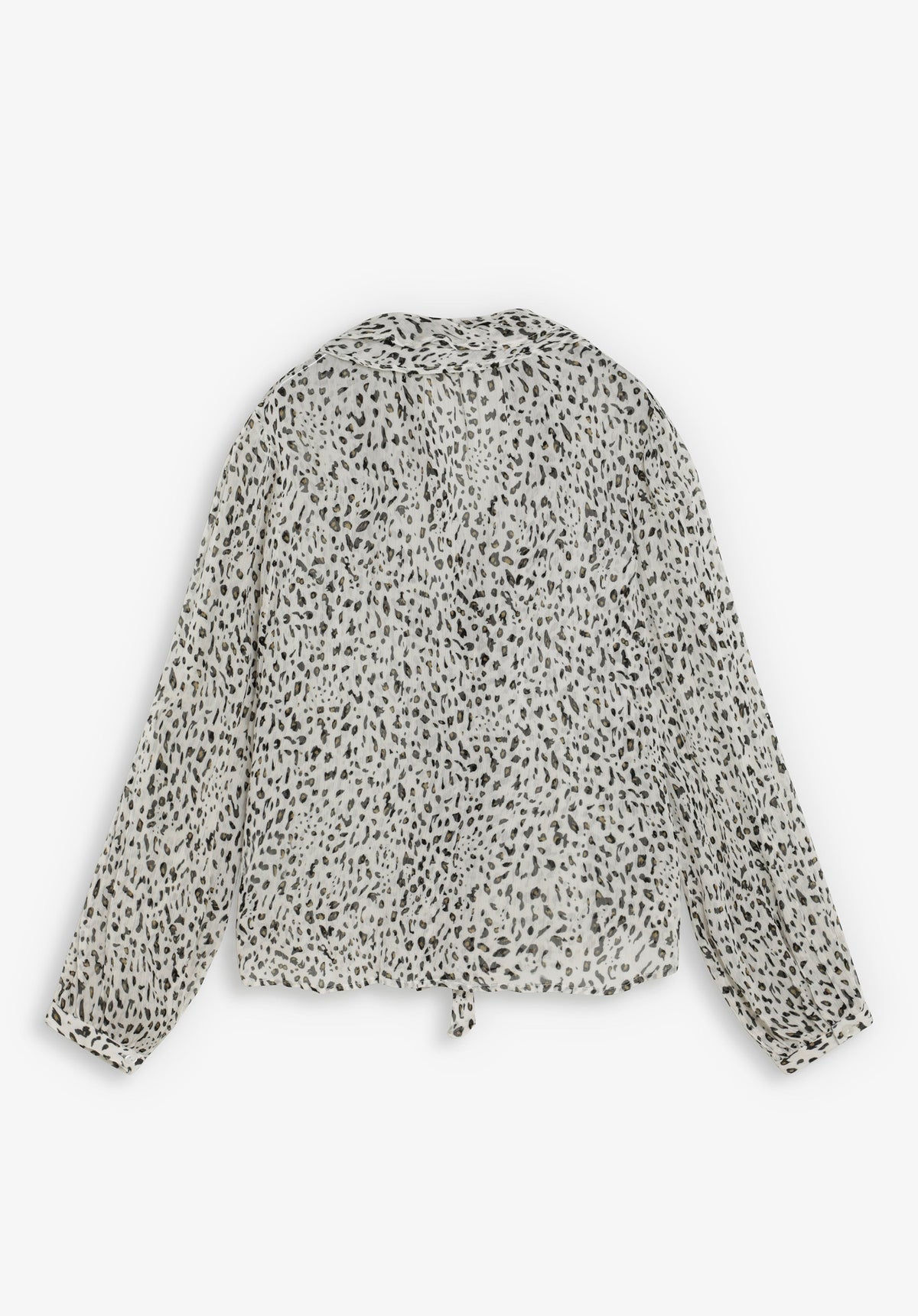 PRINTED FLOWING BLOUSE
