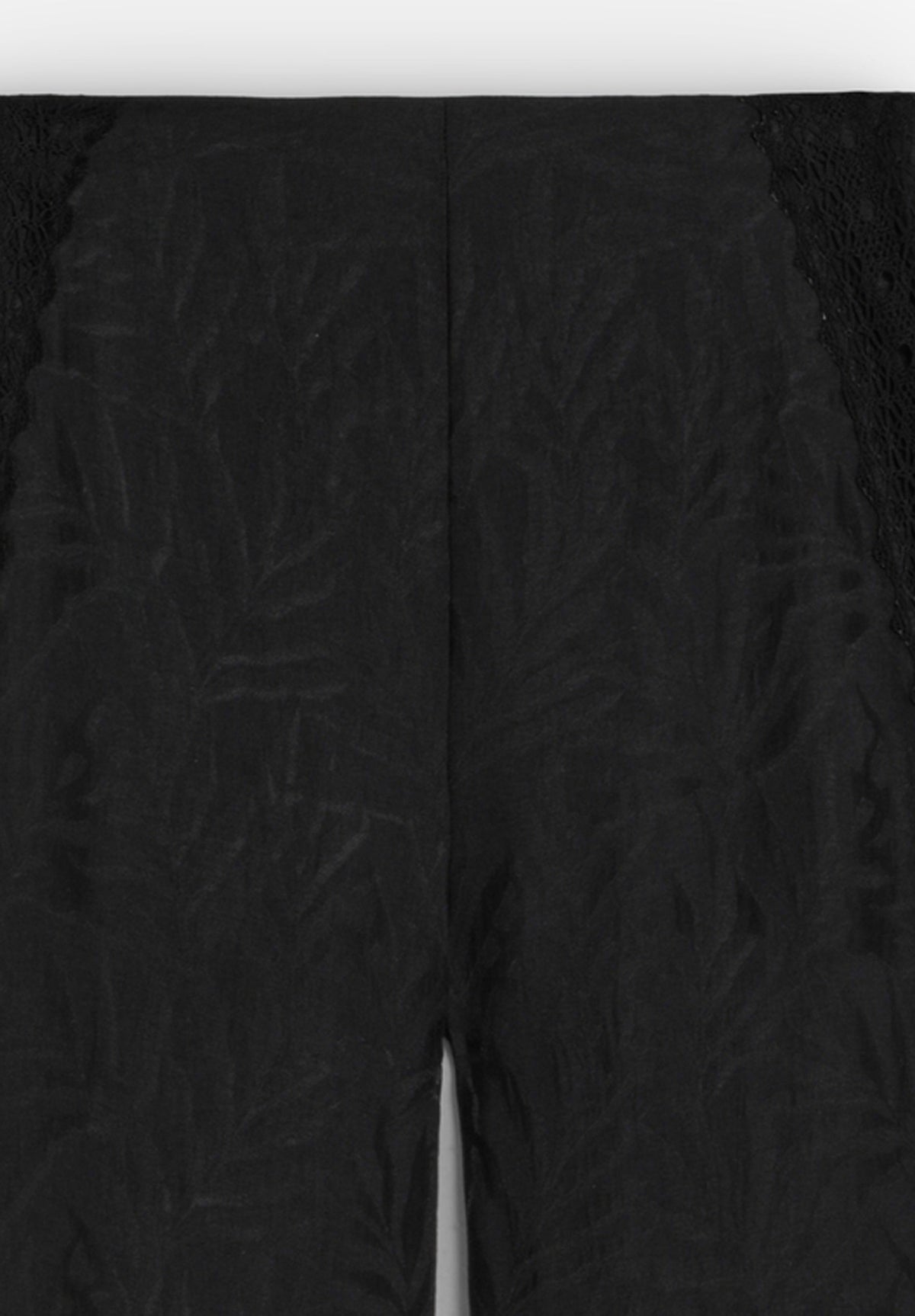 FLOWING TROUSERS WITH SIDE LACE DETAIL