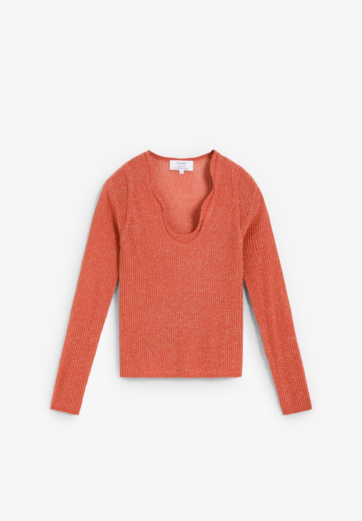 LUREX KNIT TOP