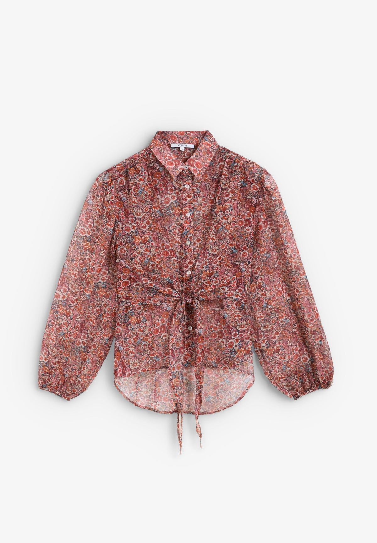 SCMINI FLOWER PRINT SHIRT
