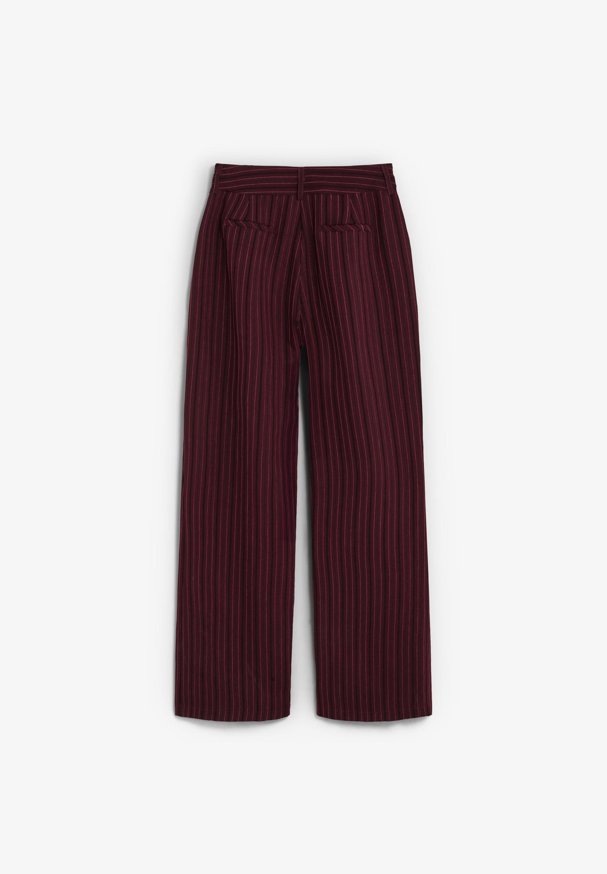 STRAIGHT STRIPED TROUSERS