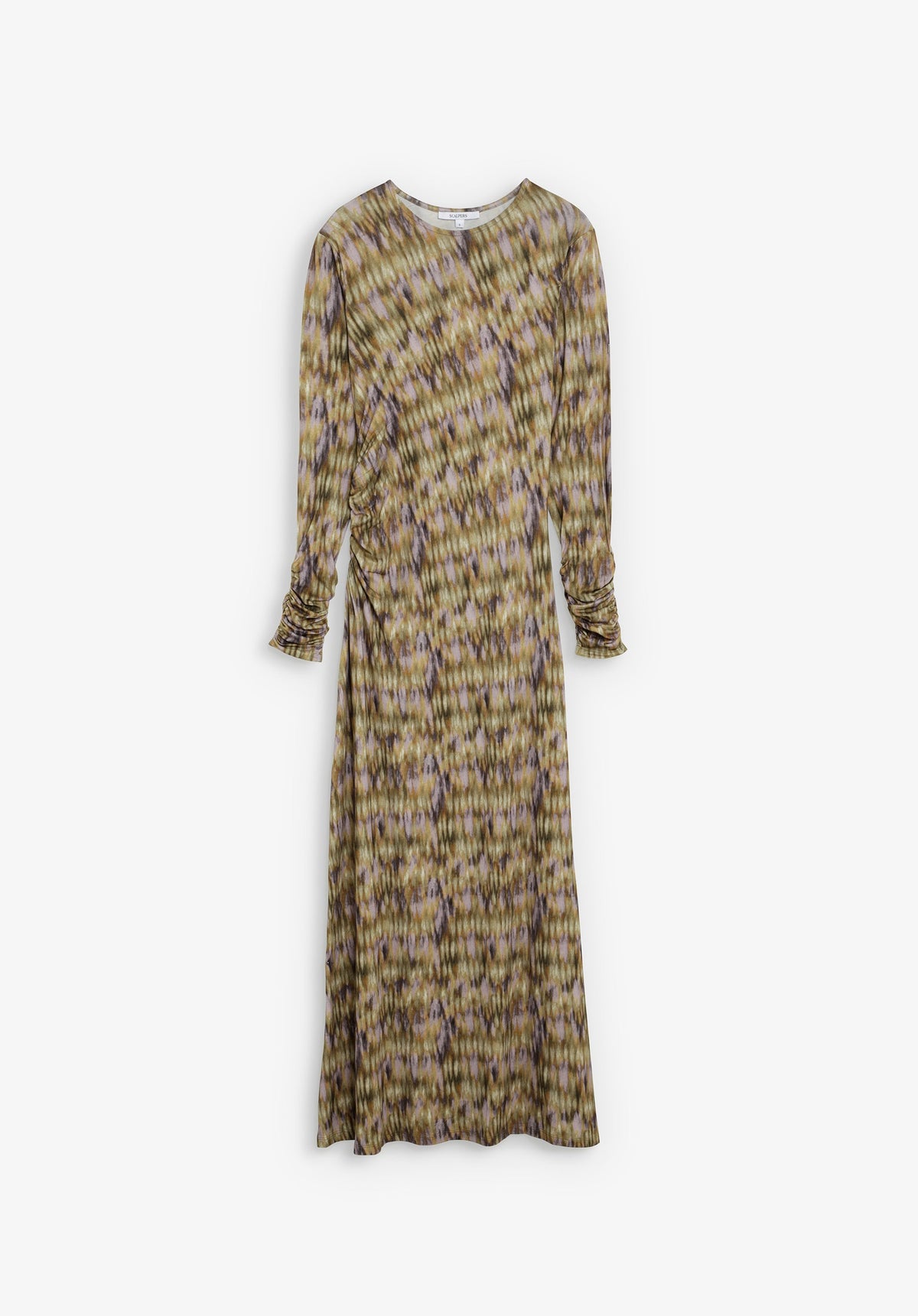 MULTICOLOURED FLOWING DRESS