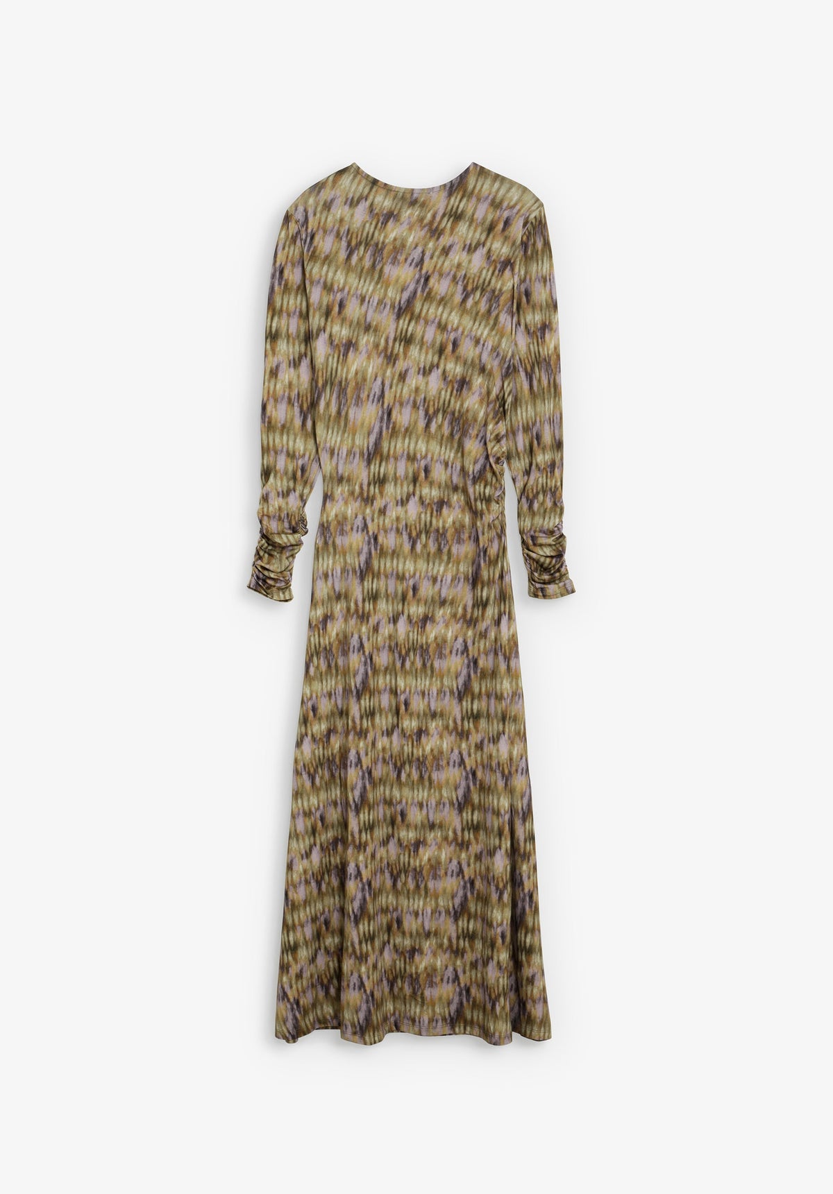 MULTICOLOURED FLOWING DRESS