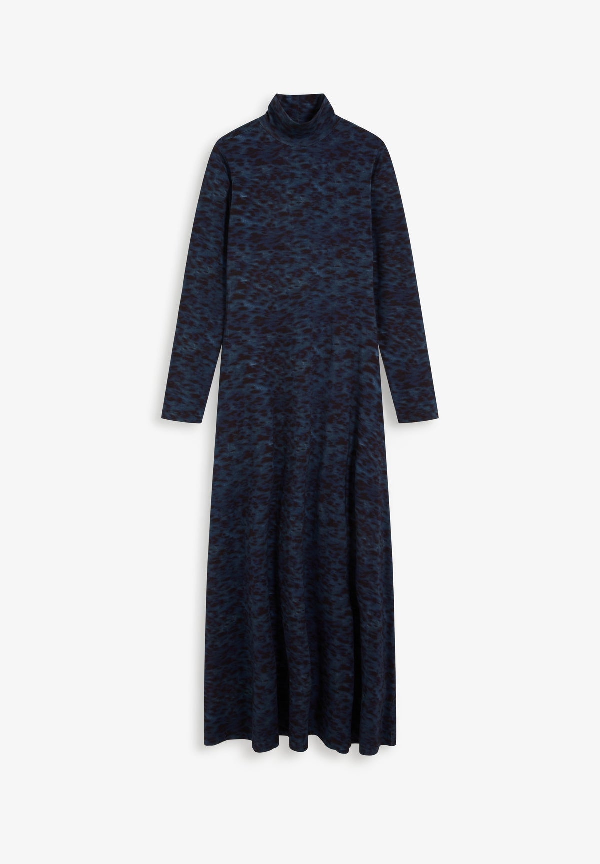 MIDI DRESS WITH HIGH NECK