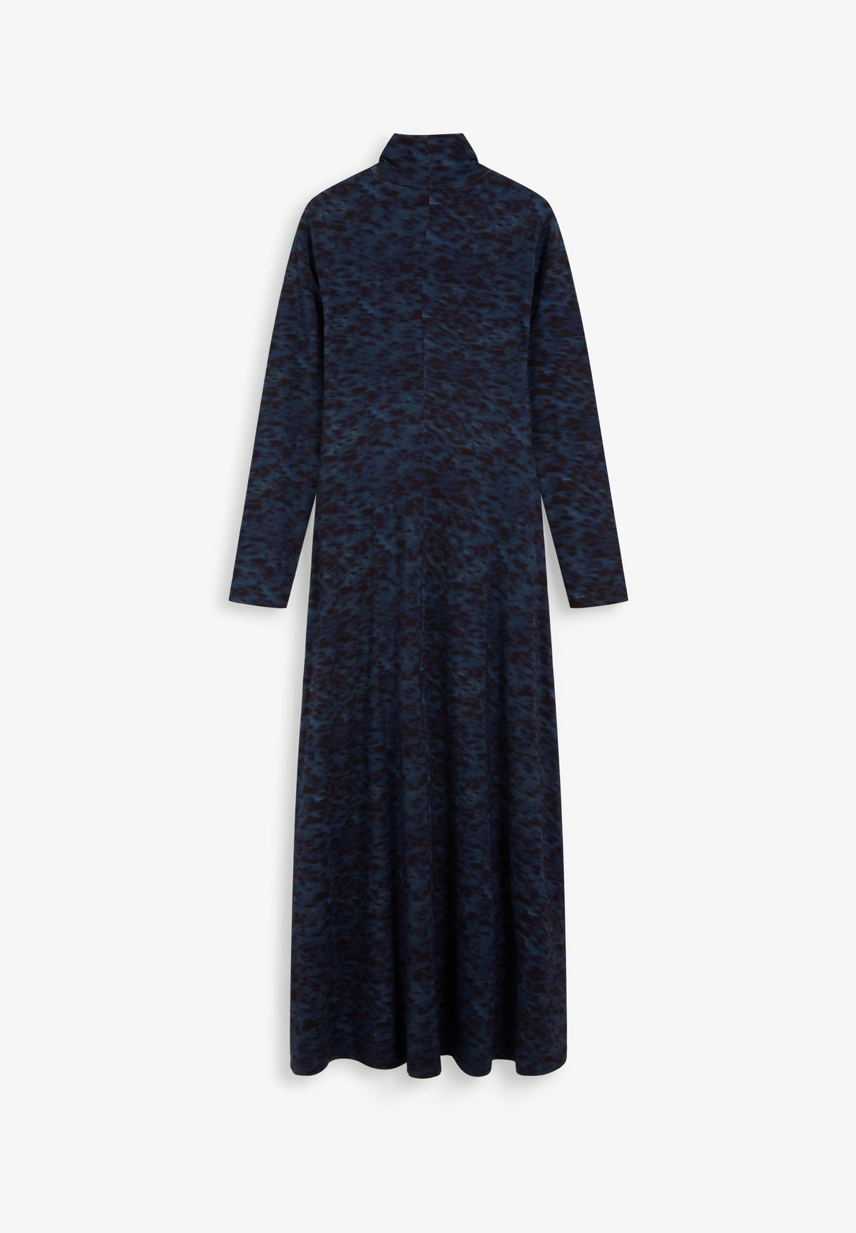 MIDI DRESS WITH HIGH NECK