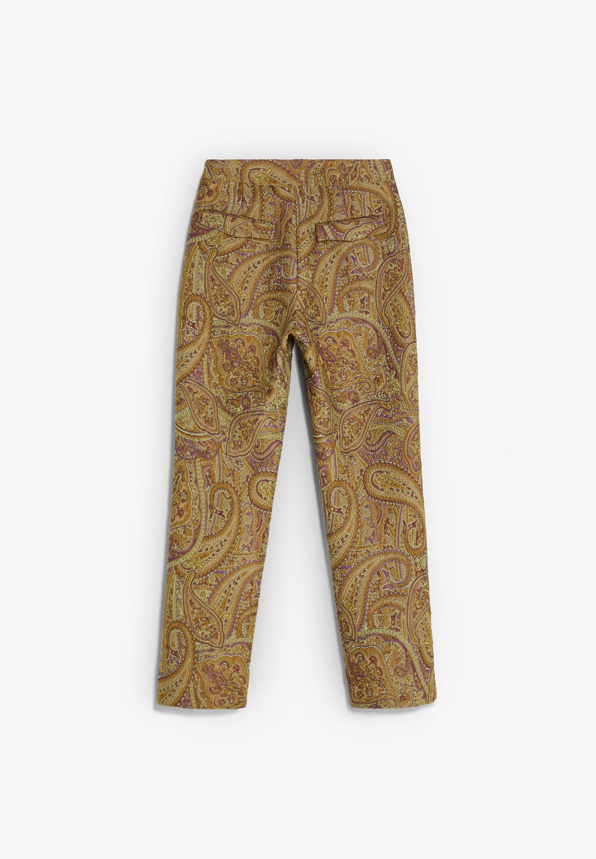 PAISLEY PRINT TROUSERS