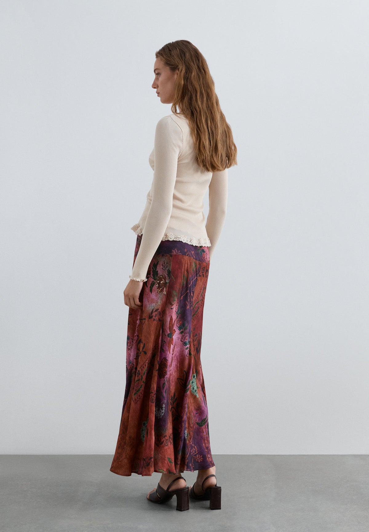 SCPATCH PRINT SKIRT