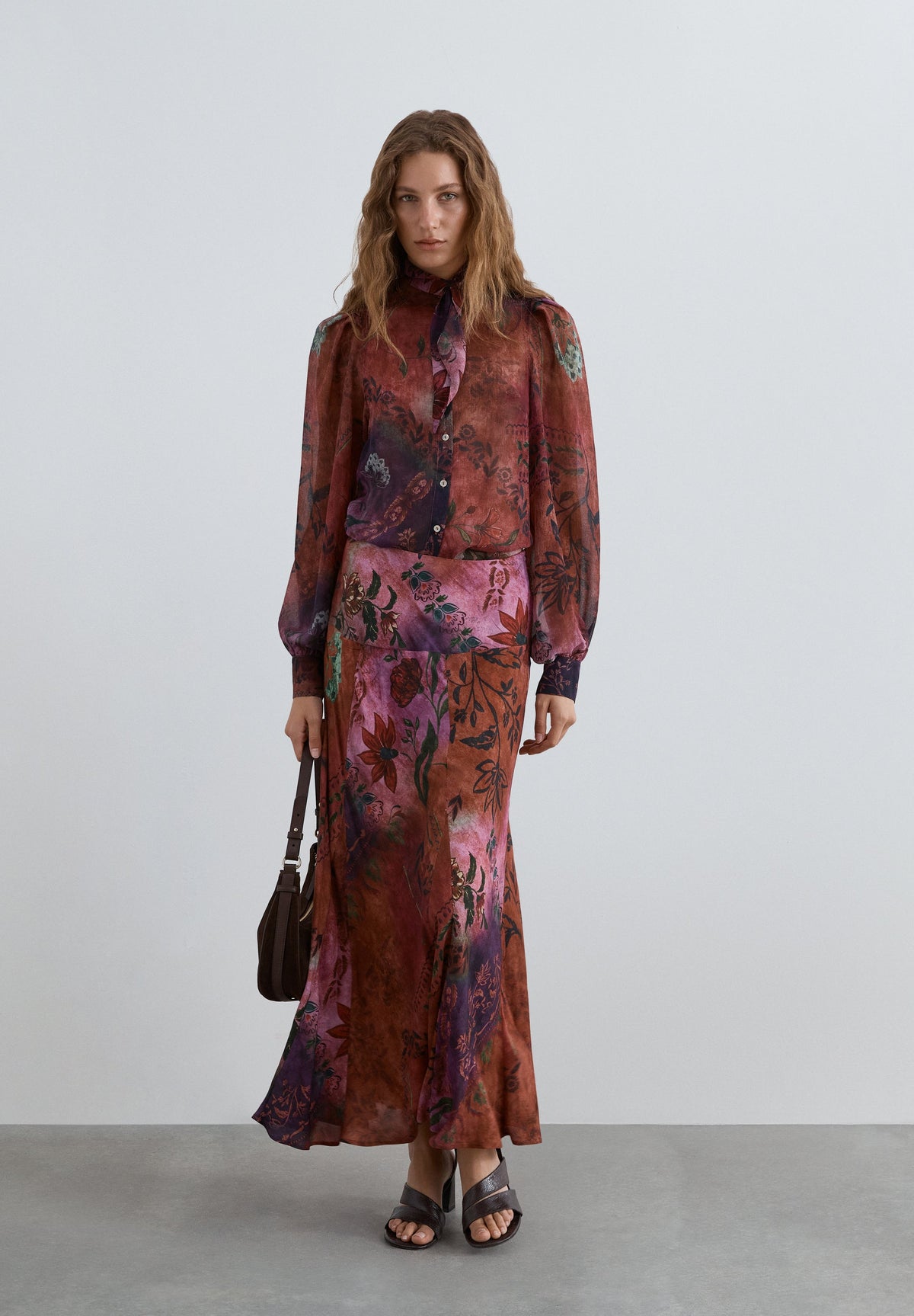 SCPATCH PRINT SKIRT