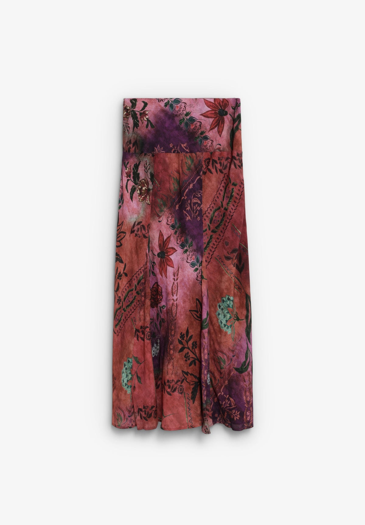 SCPATCH PRINT SKIRT