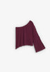 SCPLEATED HOLES JERSEY TOP