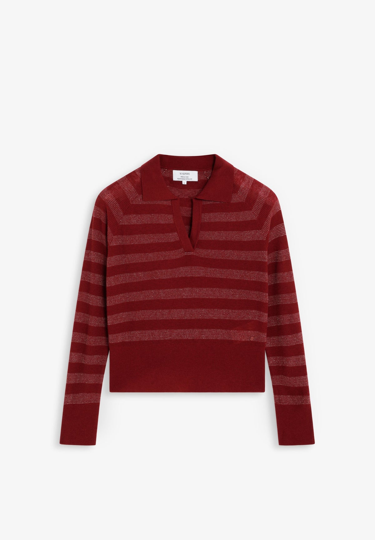 SCPOLO LUREX KNIT JUMPER