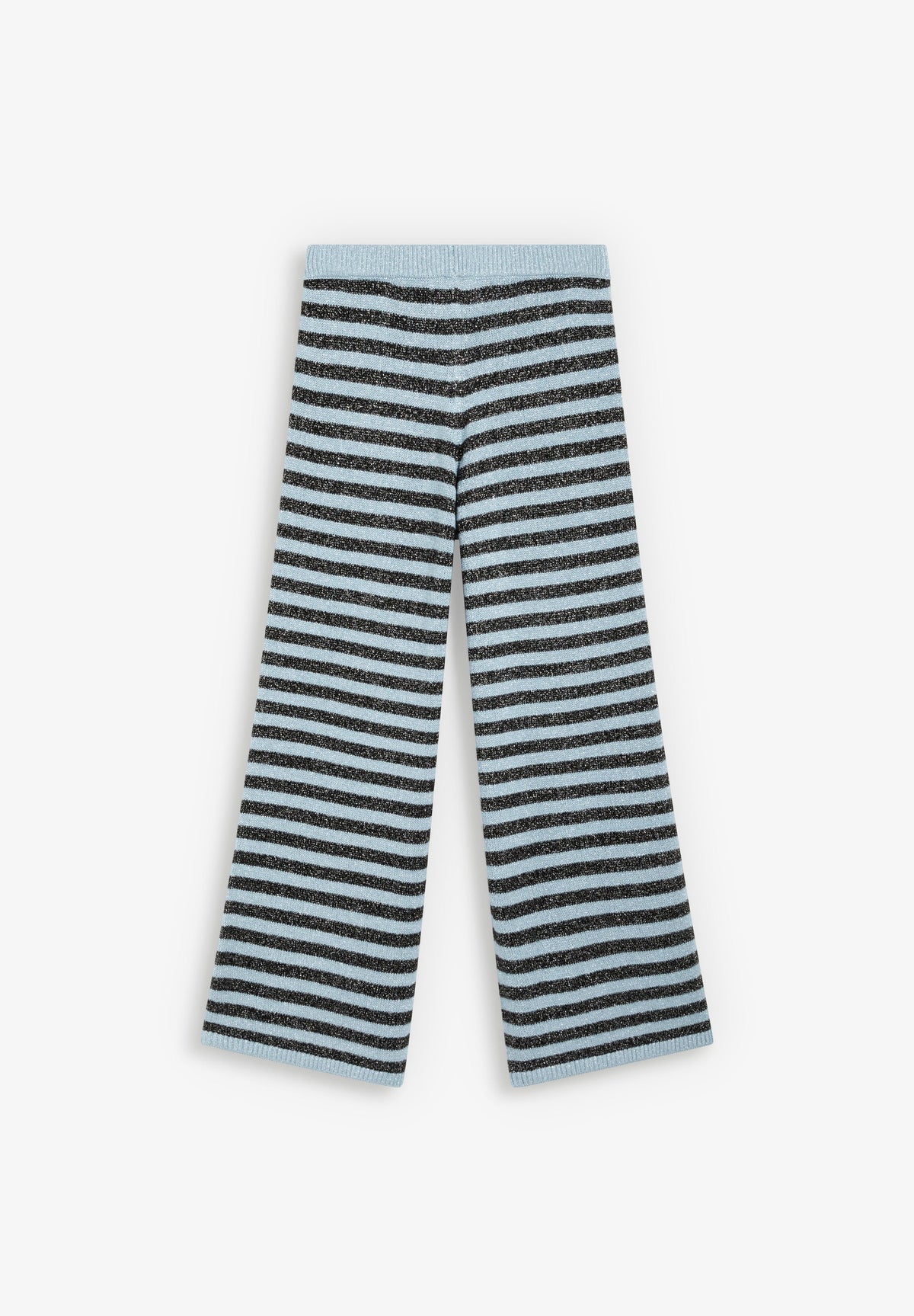 STRIPED LUREX TROUSERS