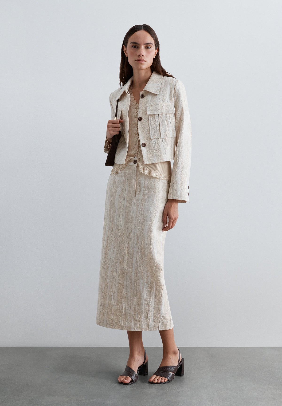 SCRUSTIC JAC SKIRT