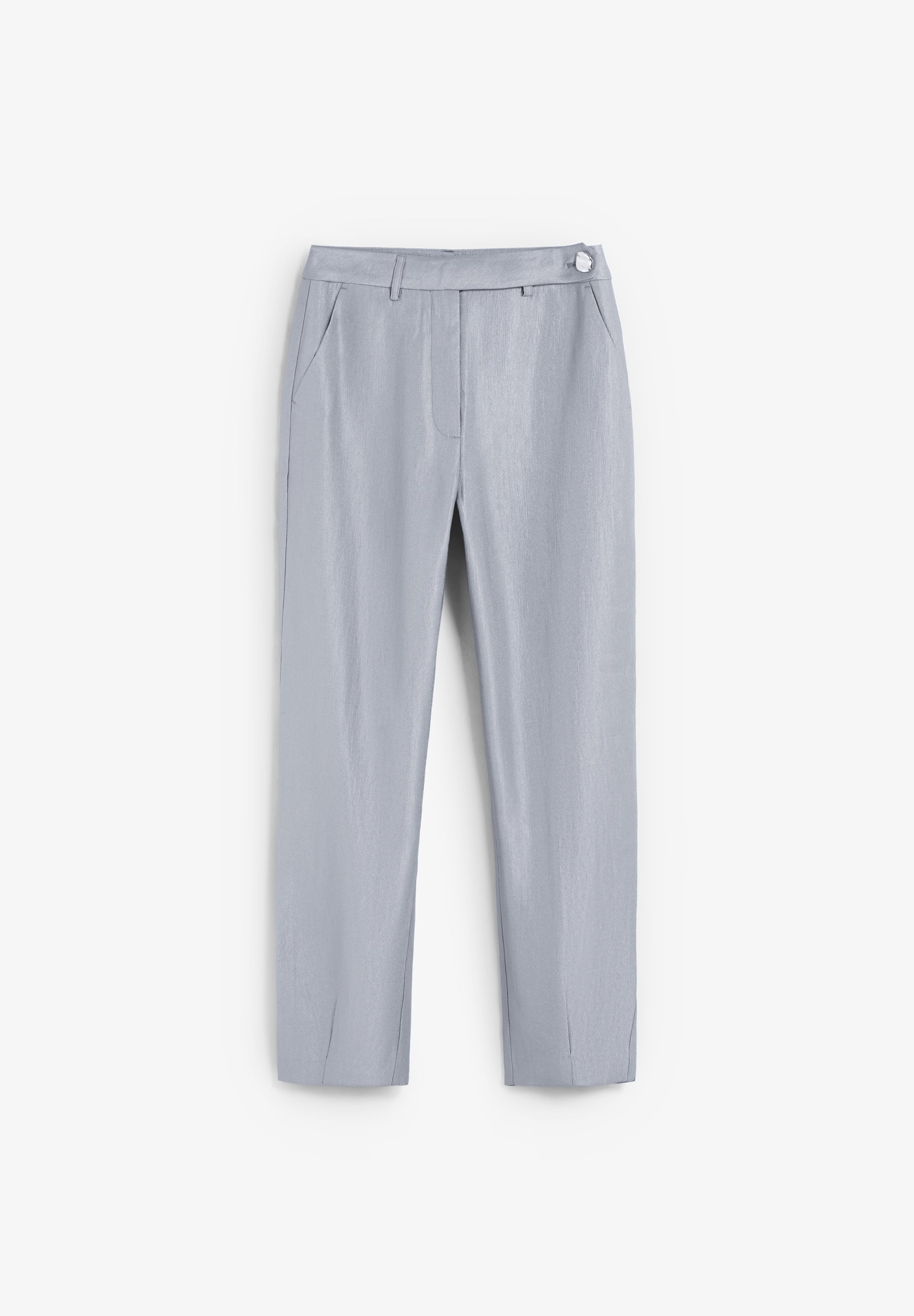 HIGH-WAIST STRAIGHT TROUSERS