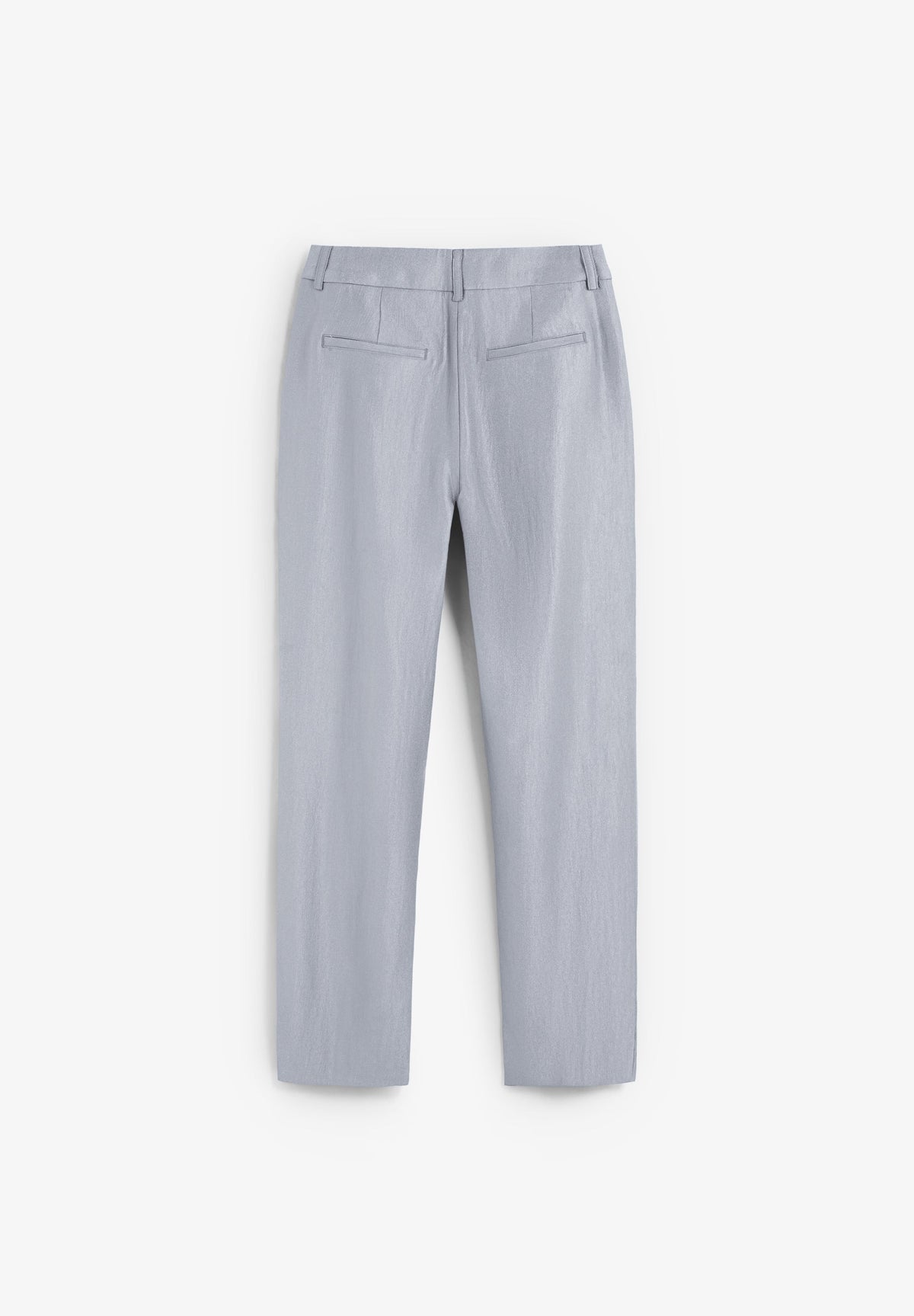 HIGH-WAIST STRAIGHT TROUSERS