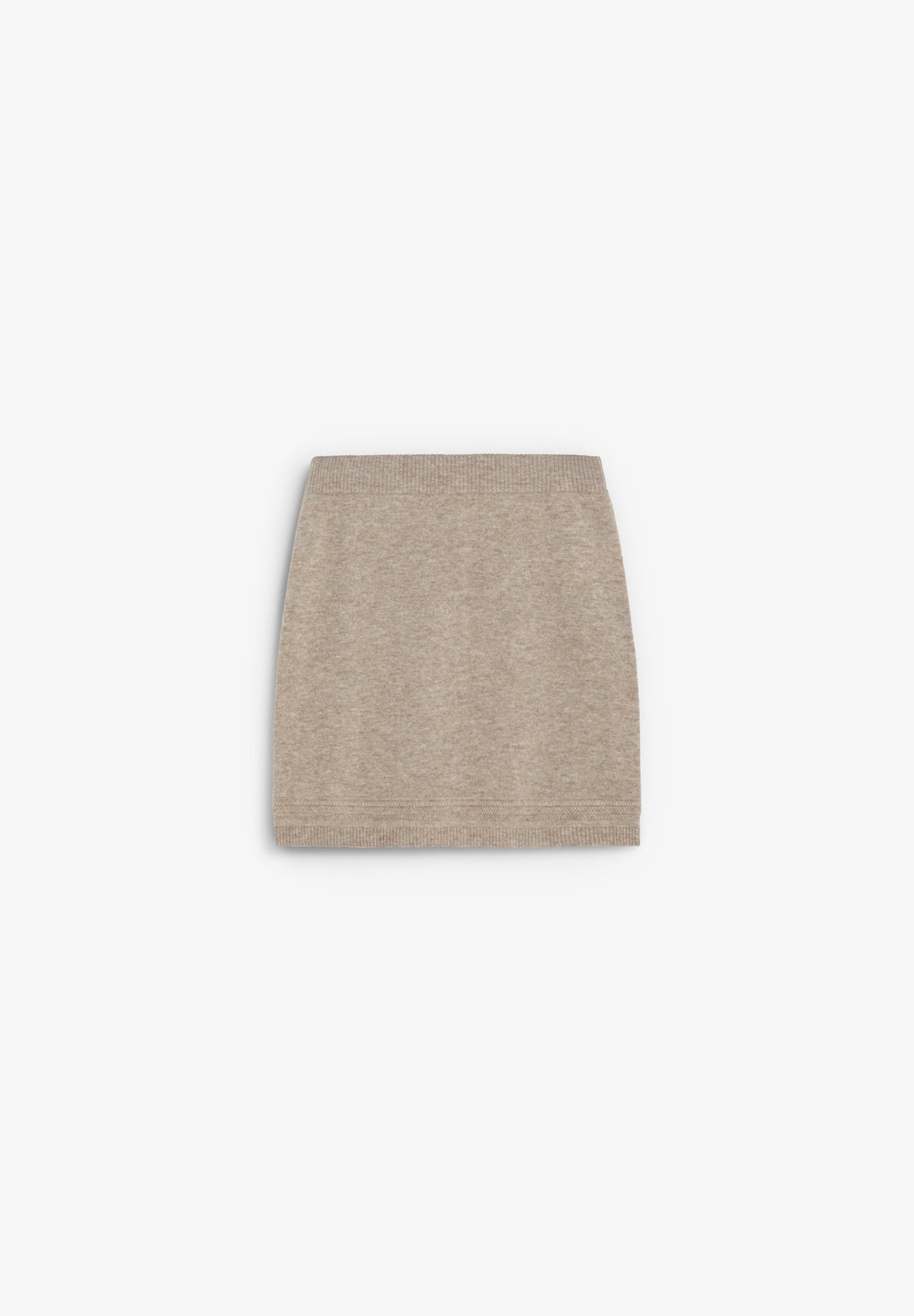 KNIT MINI SKIRT