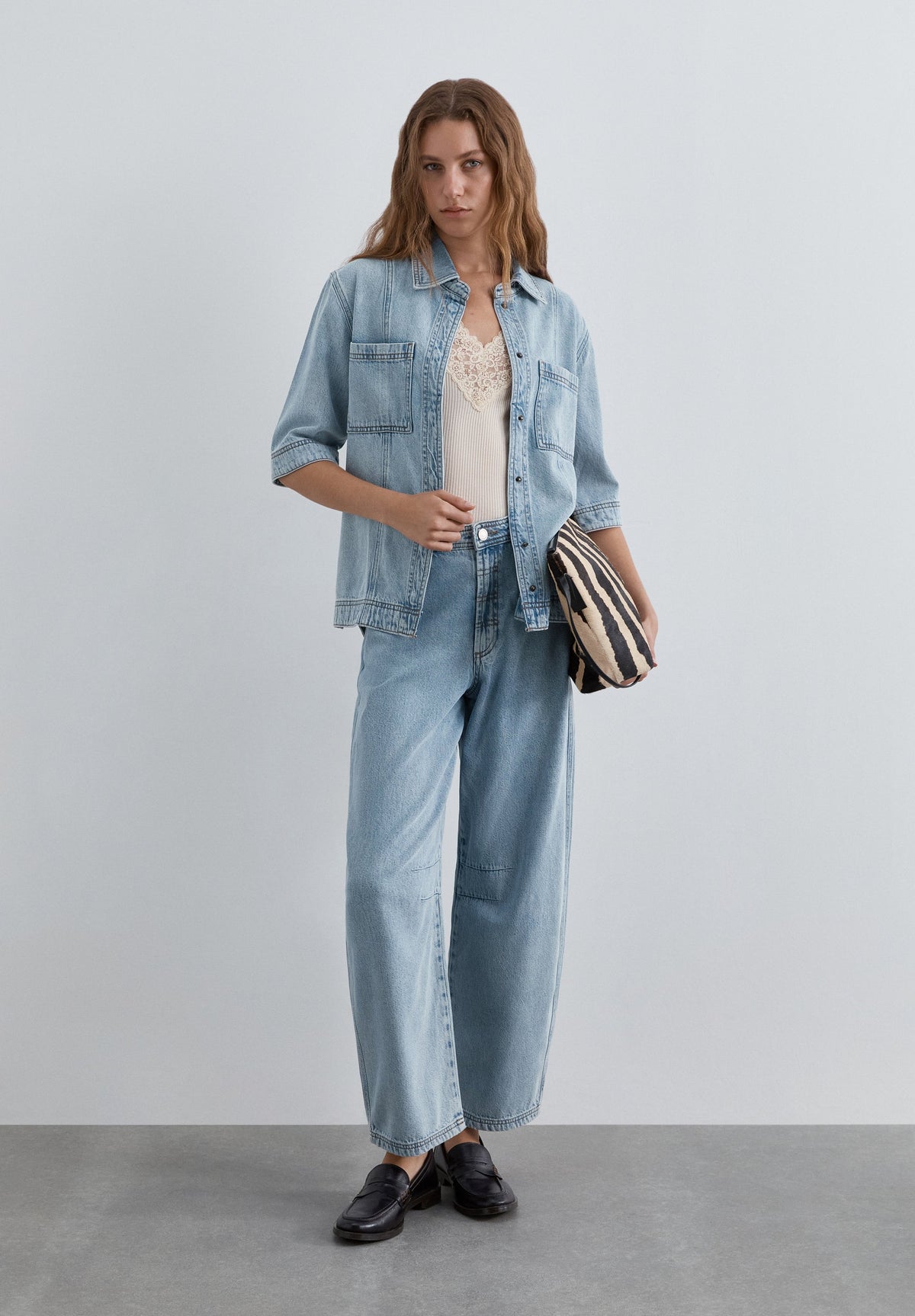 SCSUMMER SS DENIM SHIRT