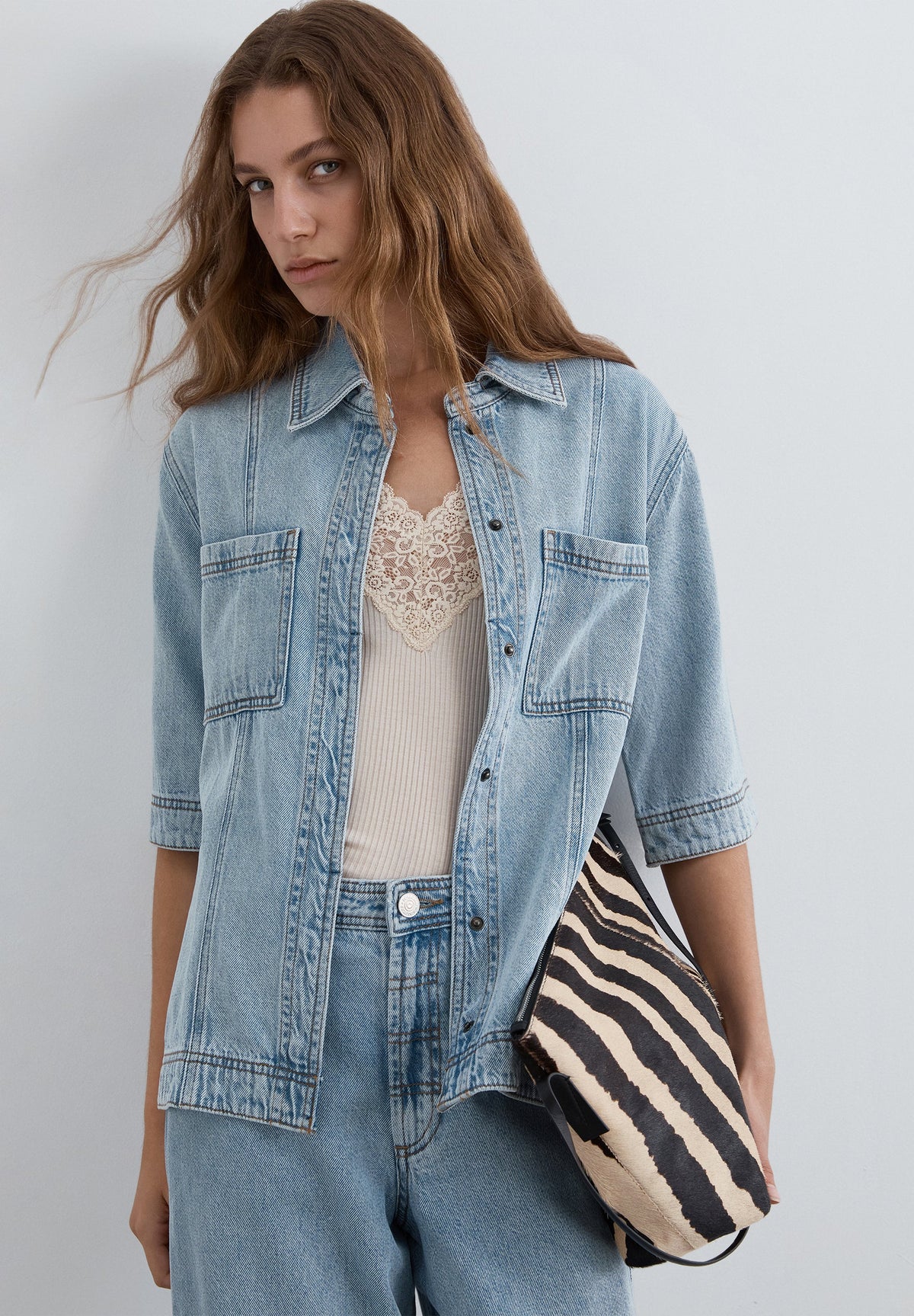 SCSUMMER SS DENIM SHIRT
