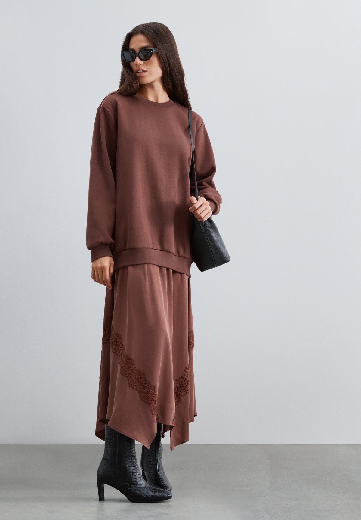 SCSWEATSHIRT DRESS