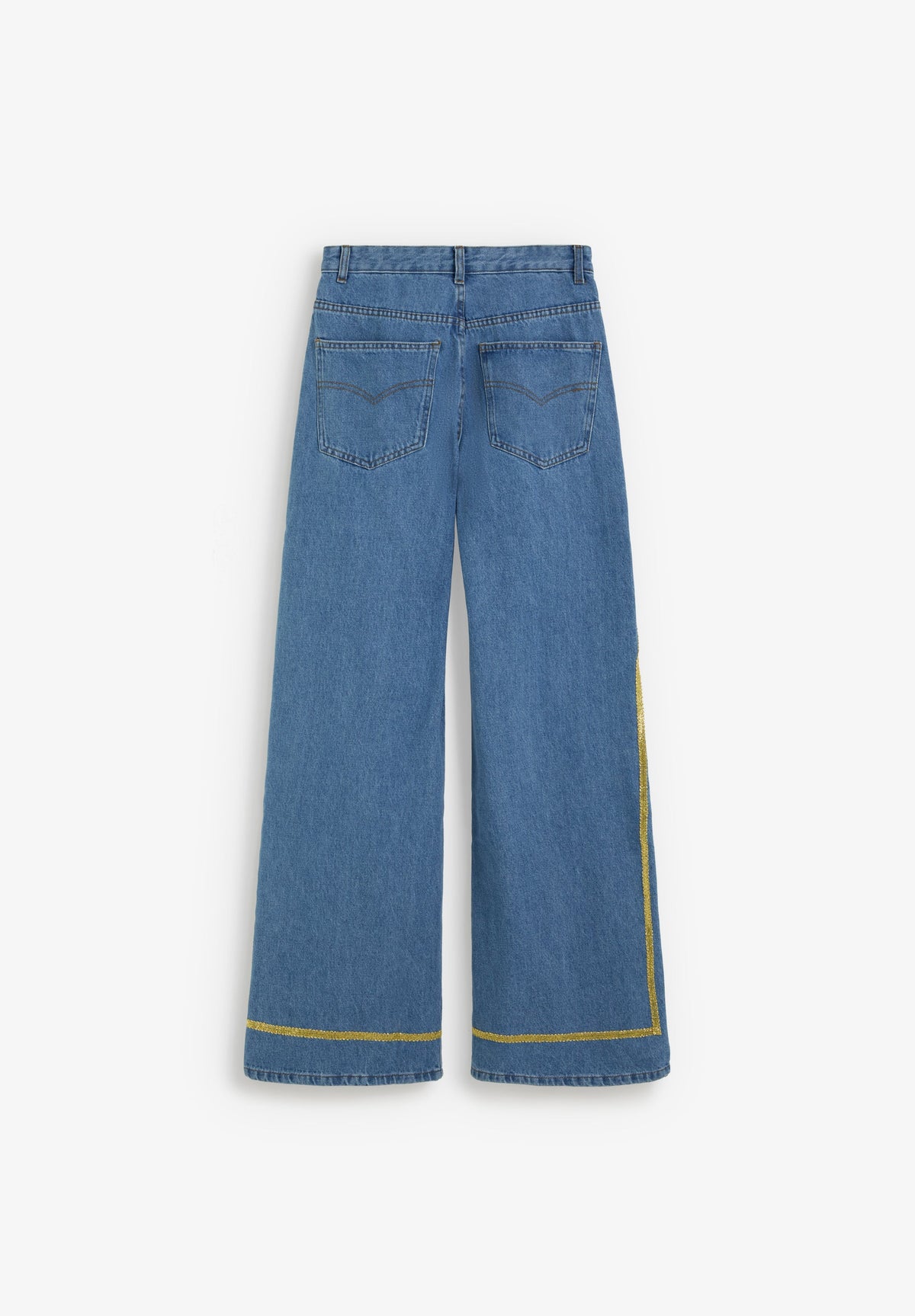 SCTAPETRIM DENIM PANT