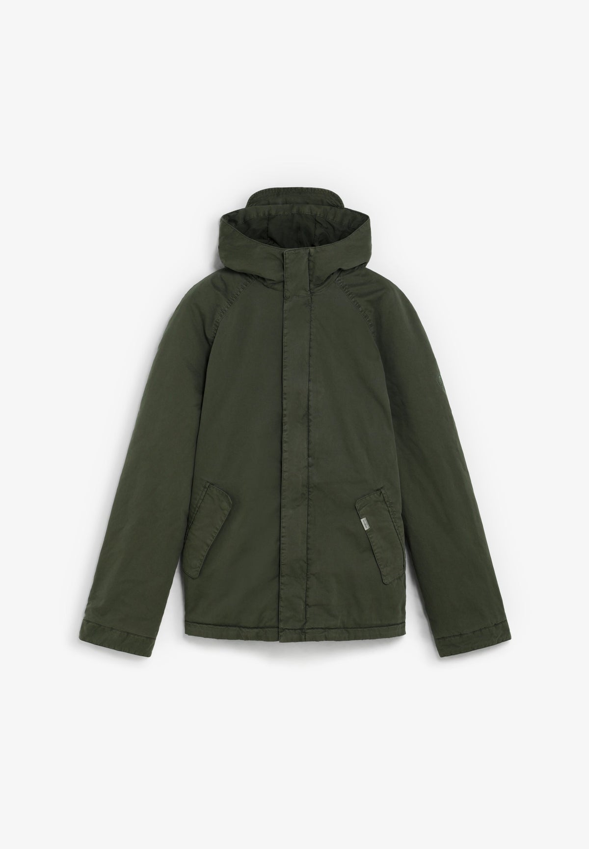 COTTON HOODED JACKET