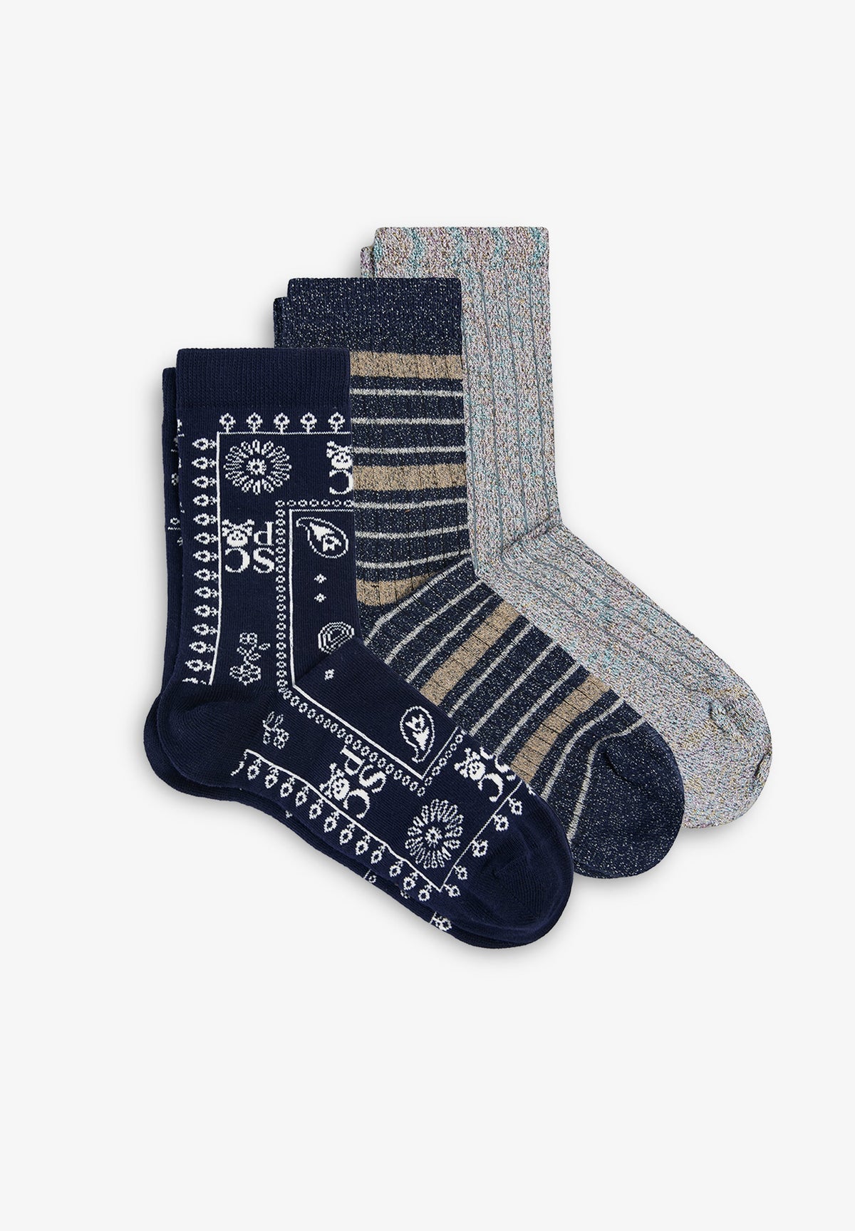 SCPACKBANDANA SOCKS