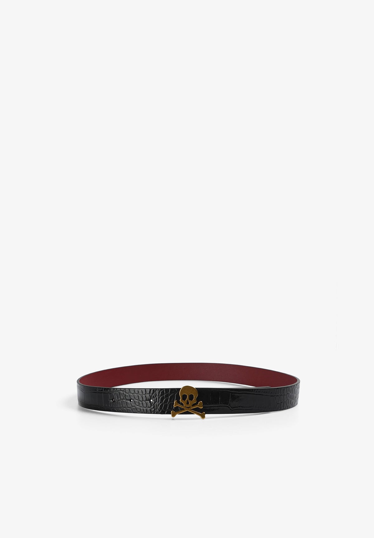 SCREVERSIBLESLIMNINON BELT