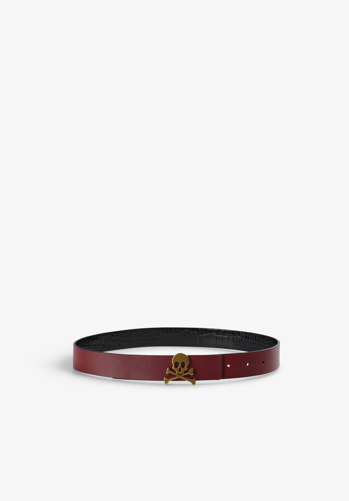 SCREVERSIBLESLIMNINON BELT