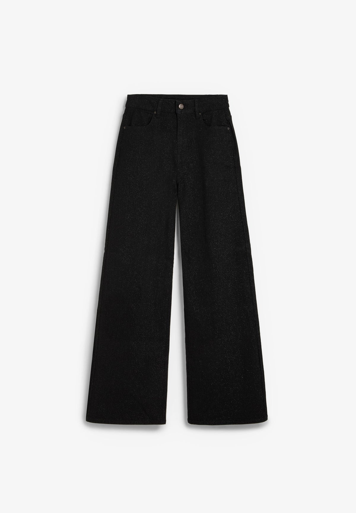 WIDE LEG GLITTER JEANS