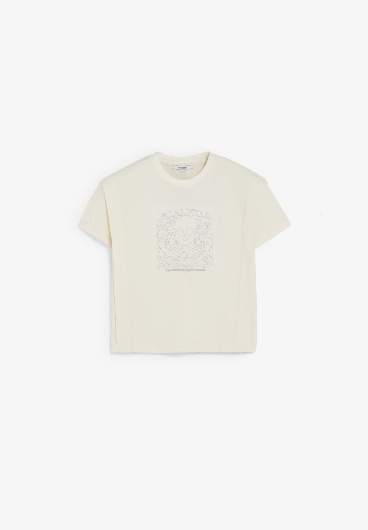 LUREX SKULL T-SHIRT