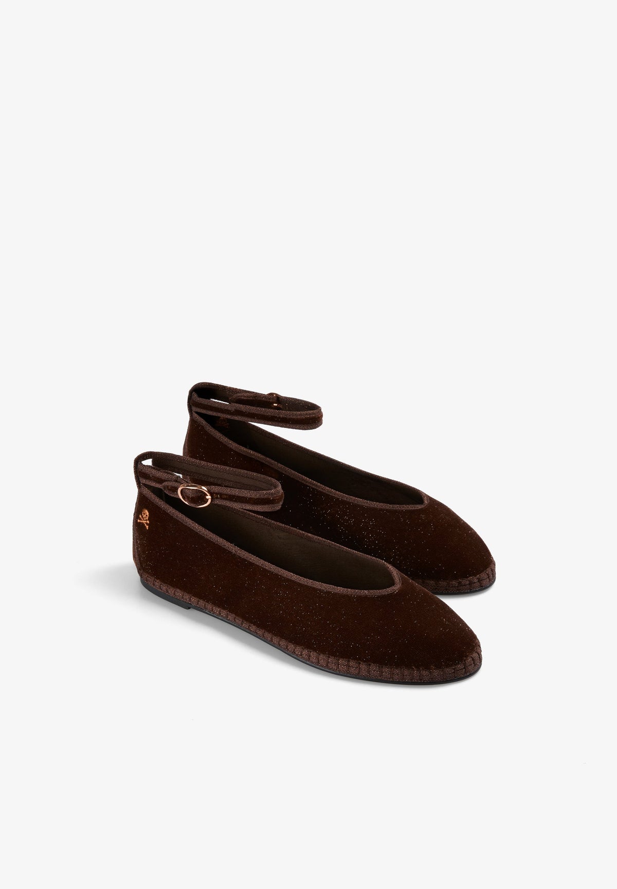 SCVELVETANKLESTRAP SLIPPER