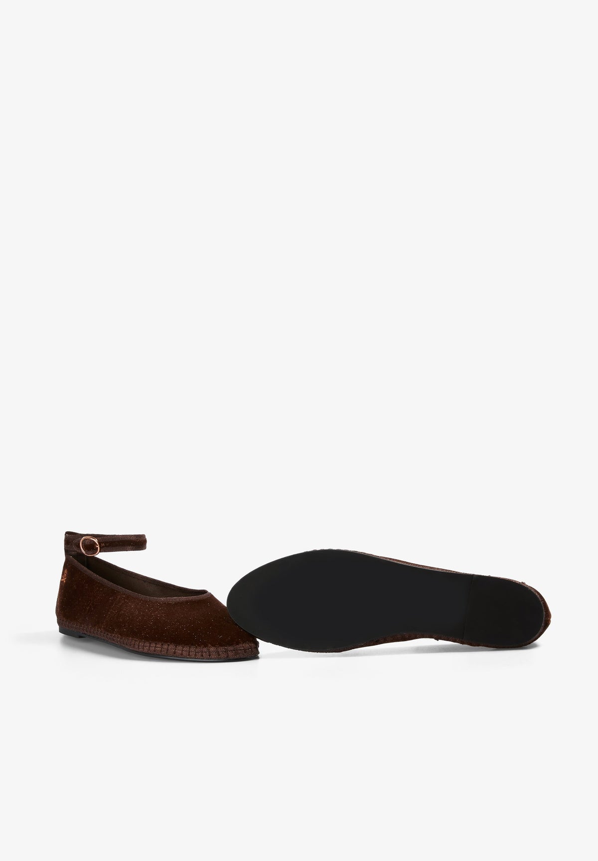 SCVELVETANKLESTRAP SLIPPER