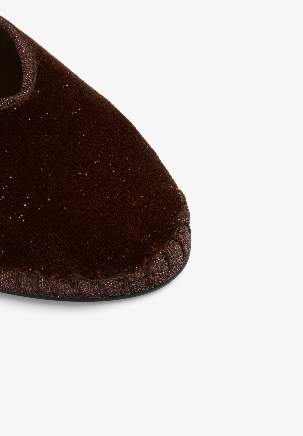 SCVELVETANKLESTRAP SLIPPER