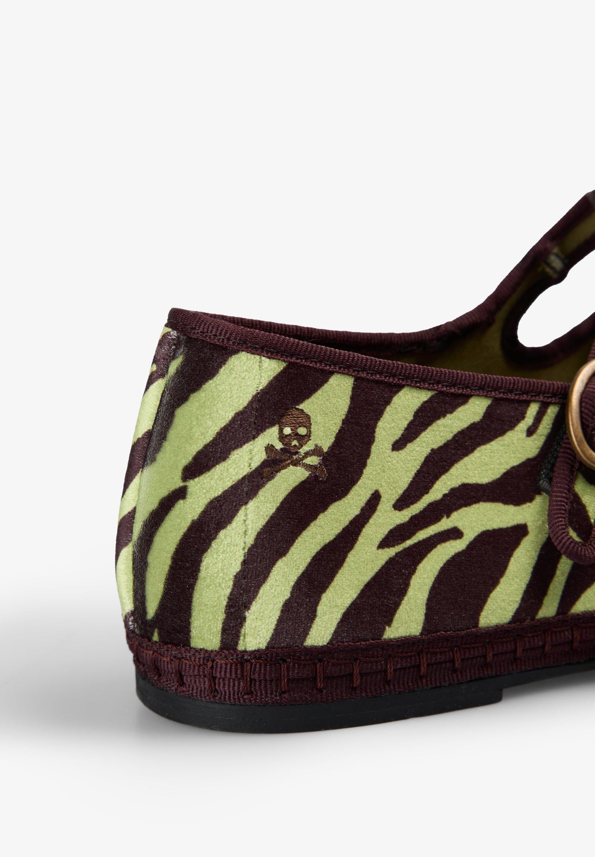 SCVELVETDOUBLESTRAP SLIPPER