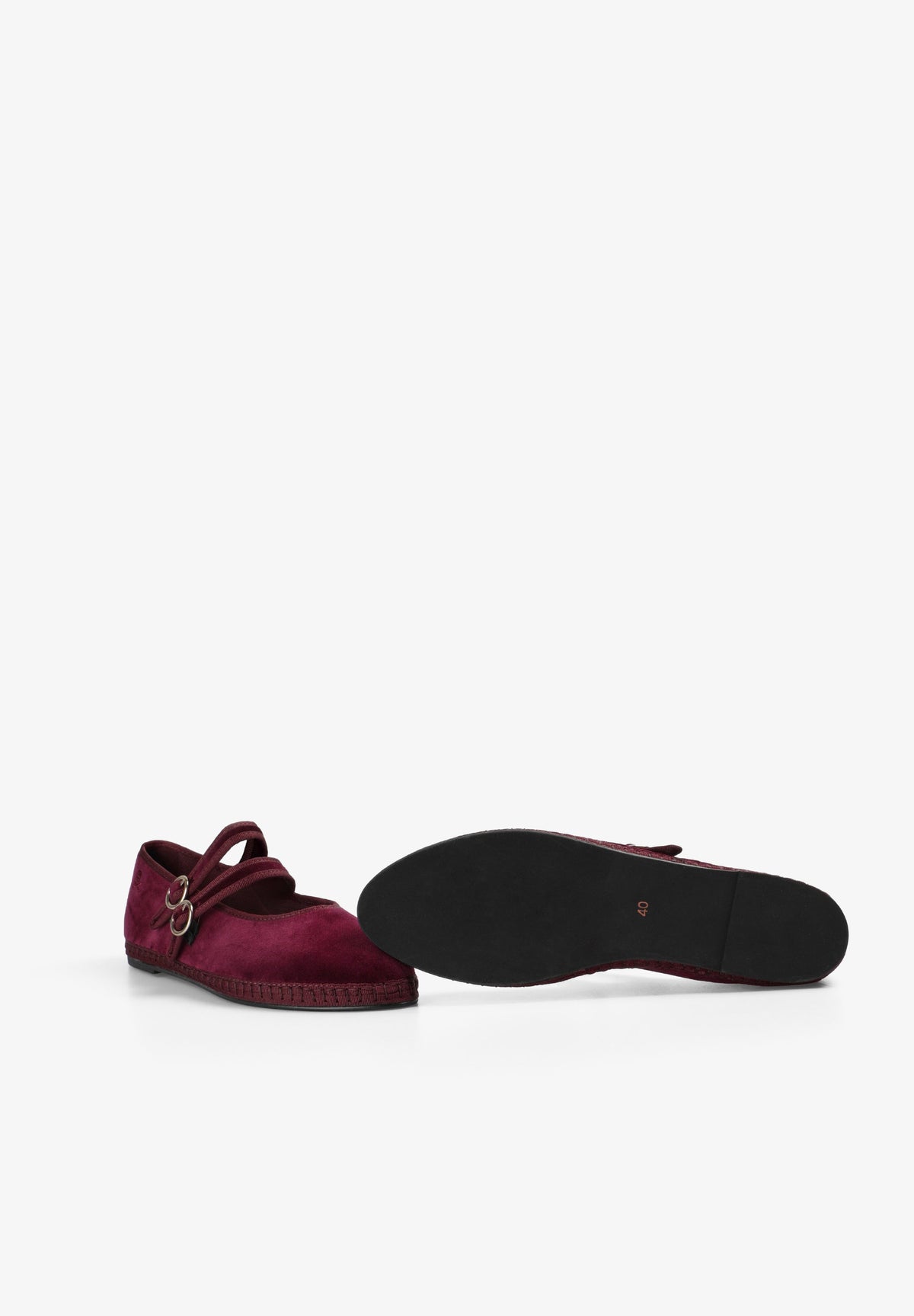 SCVELVETDOUBLESTRAP SLIPPER