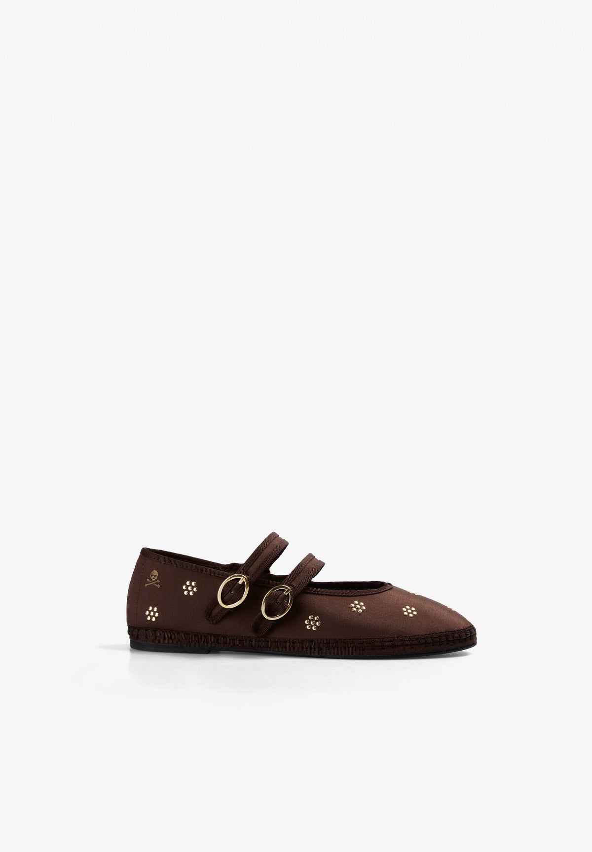 SCSATENSTUDSDOUBLESTRAP SLIPPER
