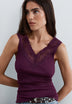 STRAPPY TOP WITH LACE