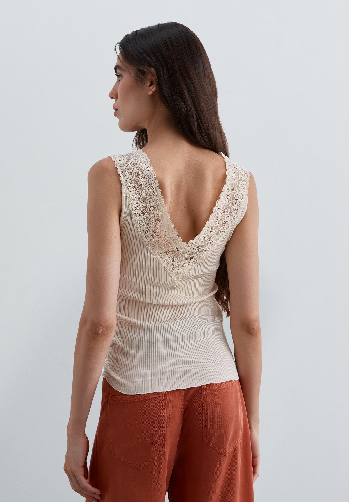 SCV LACE TANKE TEE
