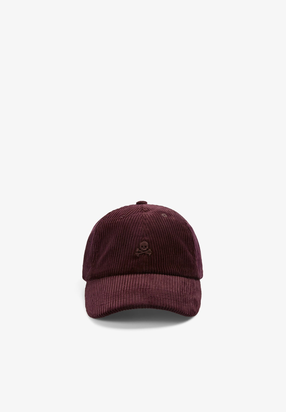 SCSKULLCORDUROY CAP