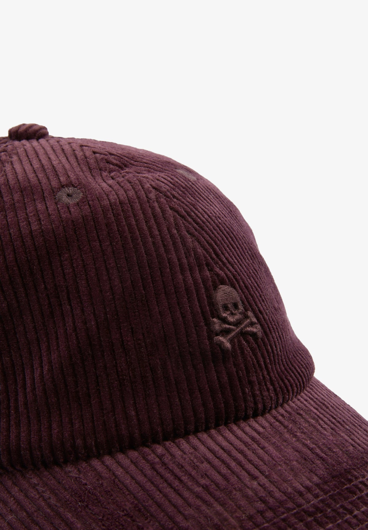 SCSKULLCORDUROY CAP