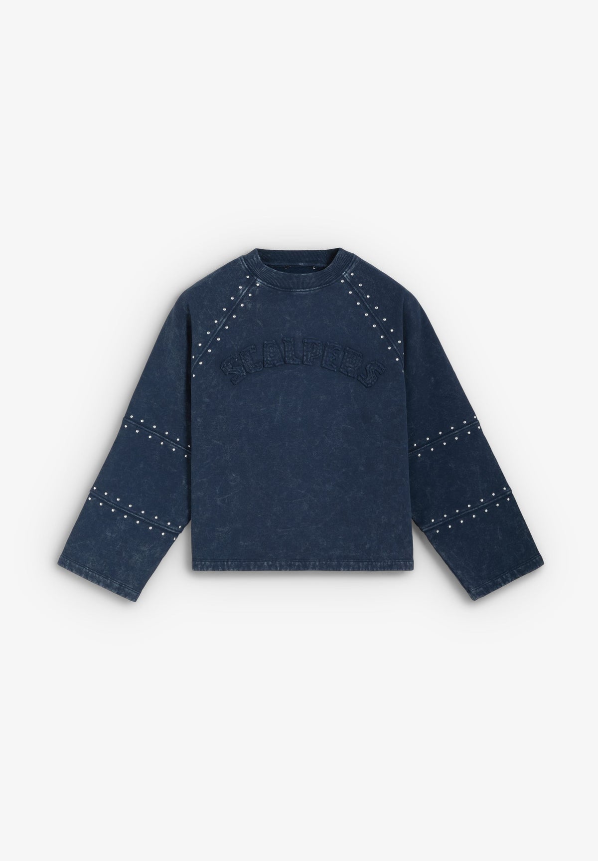 SCMARBLE STUDS CORPORATE SWEATER