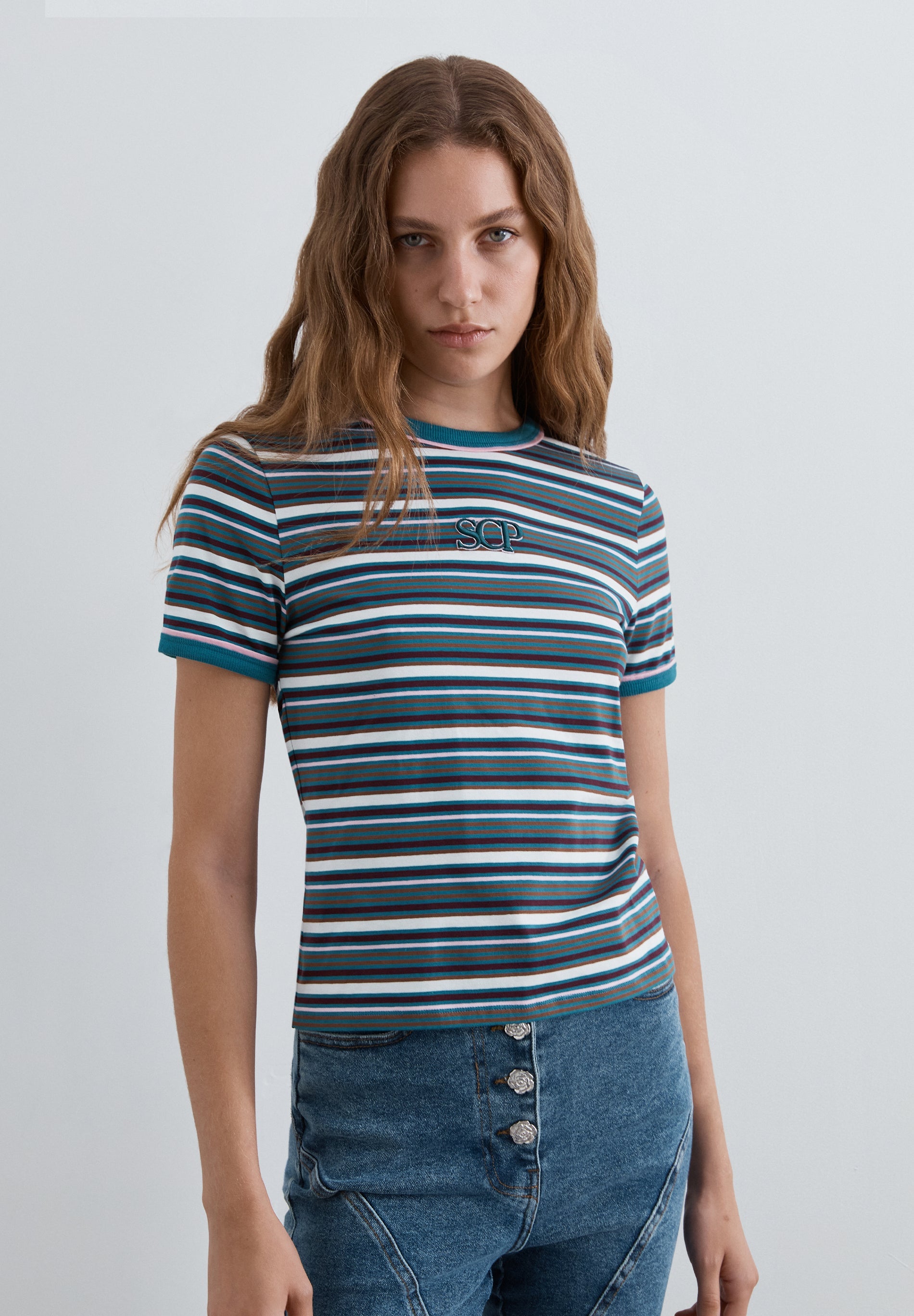 SCMULTISTRIPES SCP TEE
