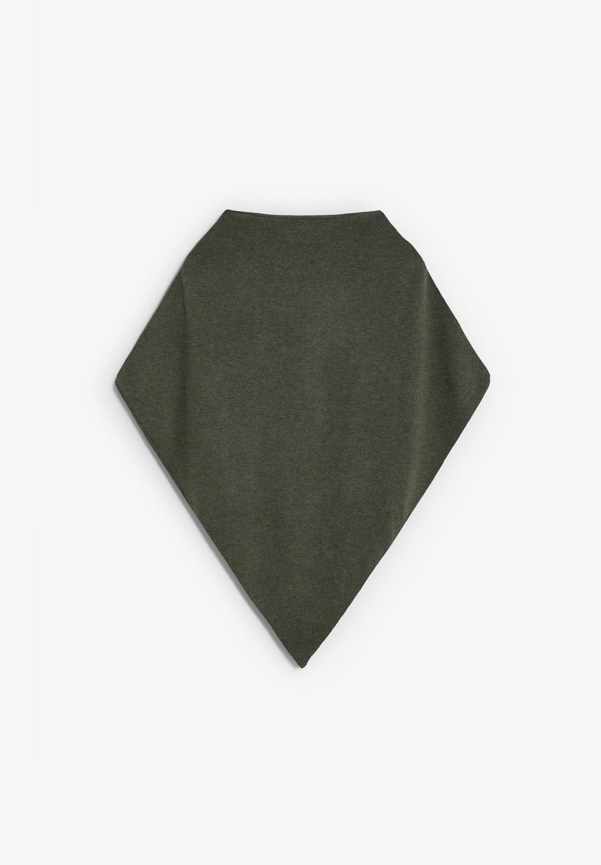 TRIANGULAR WOOL CAPE