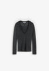 SCDOUBLE V LS TEE