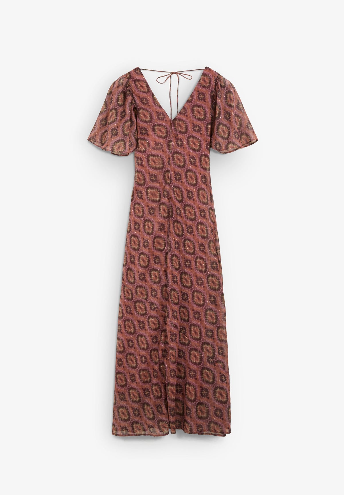 FLOWING PRINTED DRESS