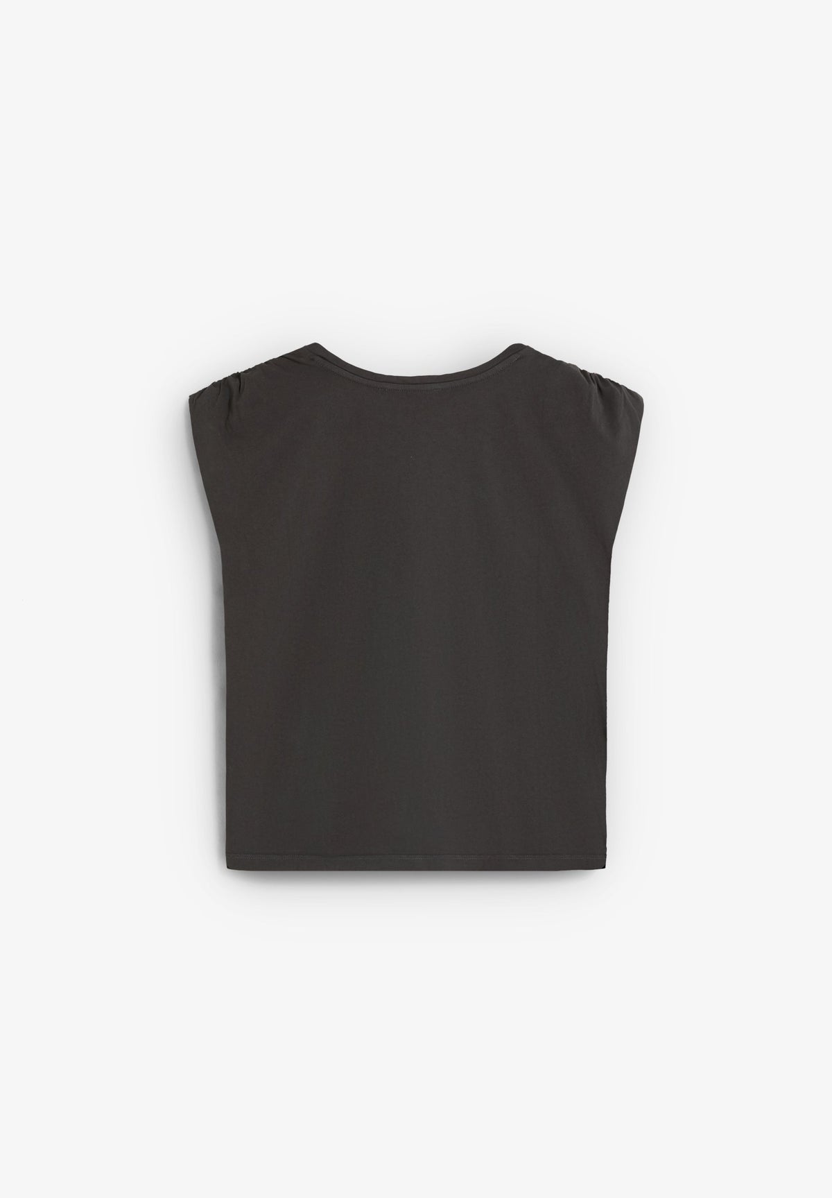 SLEEVELESS PRINTED T-SHIRT